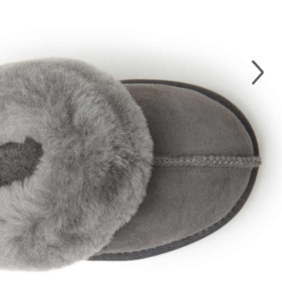 Dearfoams Fireside Genuine Sheepskin Slipper Women's 8W NWT - Picture 10 of 13